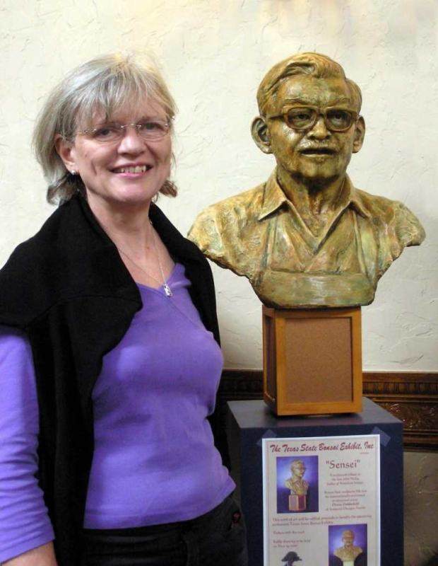 Donna Dobberfuhl and John Naka bronze